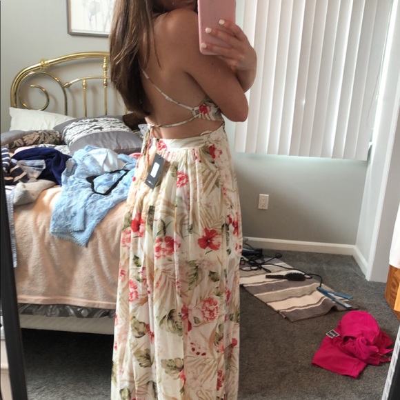 Fashion Nova Ivory Lanai Maxi Dress - Picture 7 of 7